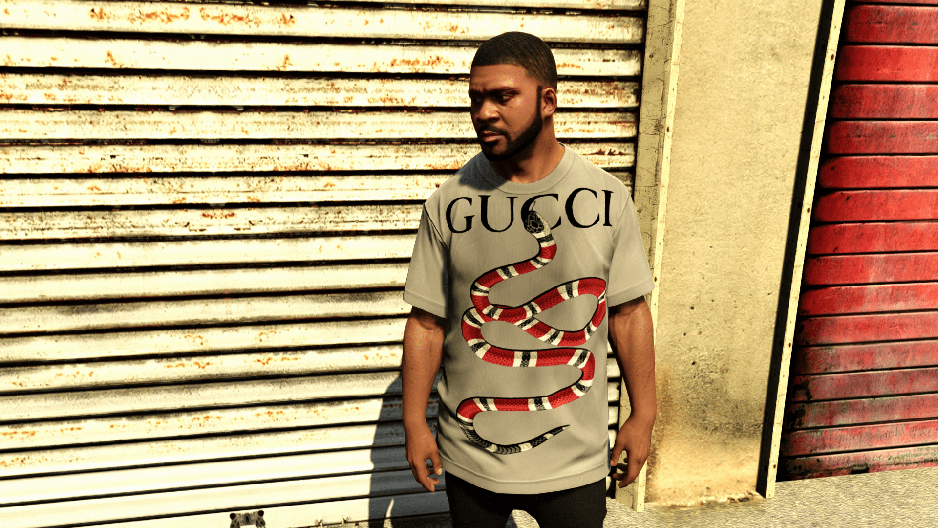 Fresh Gucci T Shirt GTA5 Mods